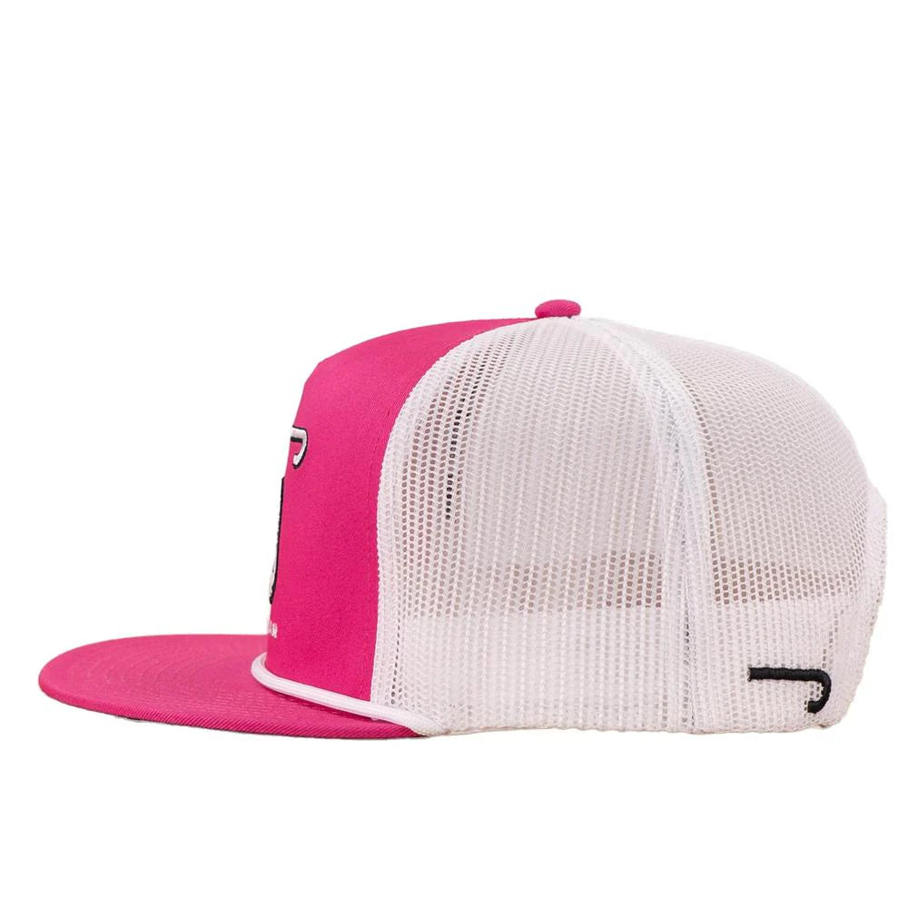 LAZY J RANCH PINK & WHITE AFTERGLOW CLASSIC ROPE TRUCKER HAT
PINKWHT4-AFTR-WHT