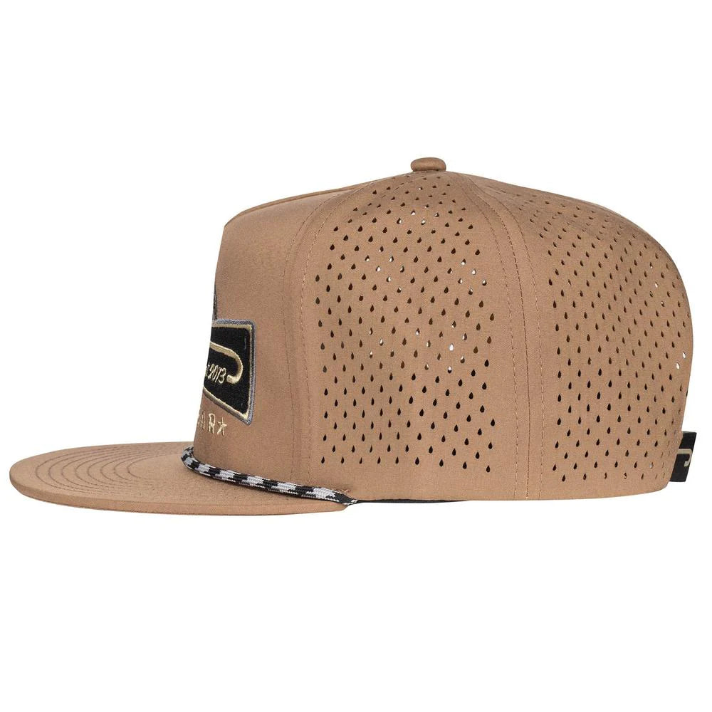 LAZY J RANCH TAN DIAMOND BANNER PERFORMANCE CLASSIC ROPE TRUCKER HAT
TANPERBANNER