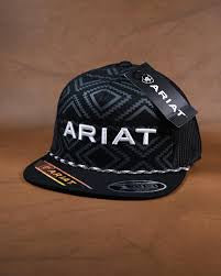Ariat Flexfit 110 Cap Rope Black