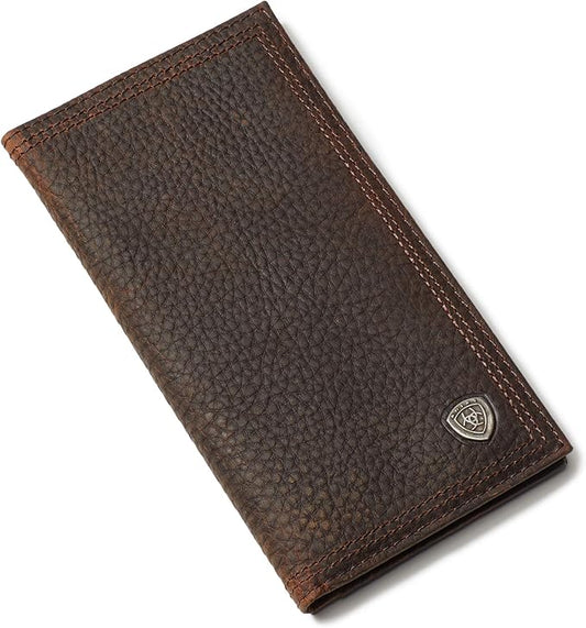 ARIAT DARK COPPER RODEO WALLET/CHECKBOOK COVER