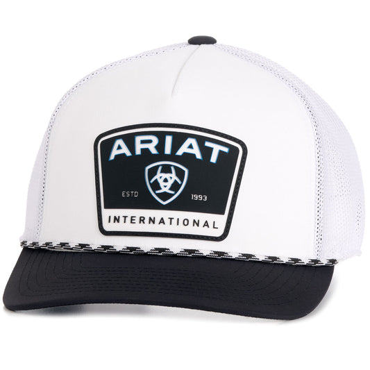 ARIAT Mens white and black Rubber logo