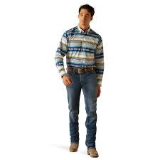 **FINAL SALE**Ariat Peter FTD Blue LS Shirt