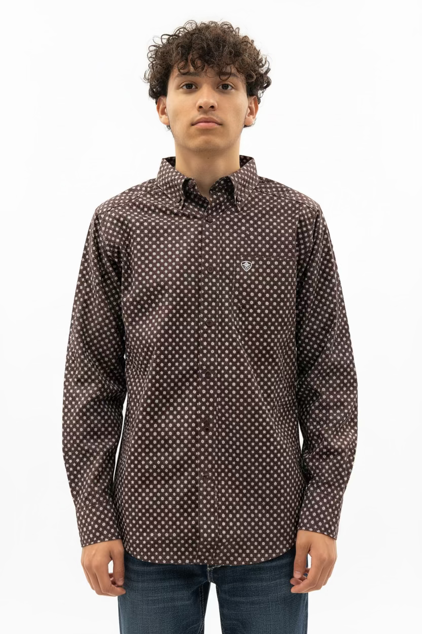 Ariat Men's Pauly Ftd Long Sleeve Shirt