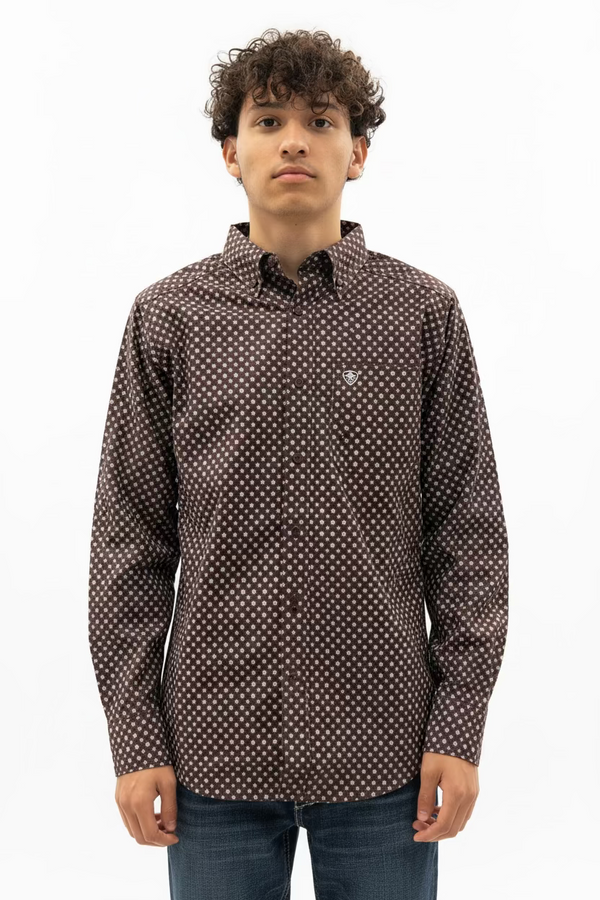 Ariat Men's Pauly Ftd Long Sleeve Shirt