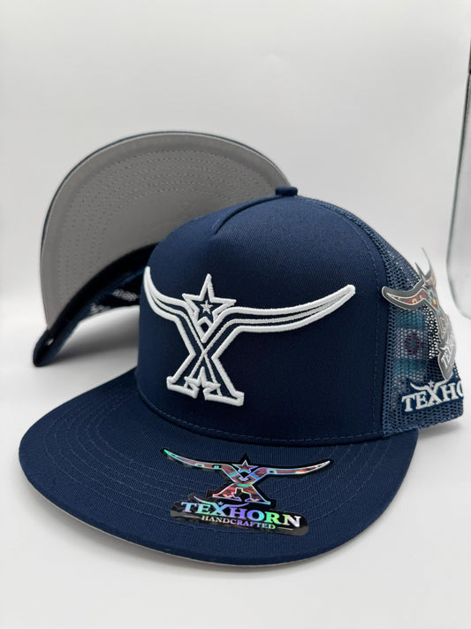 TEXHORN HAT - Navy And White