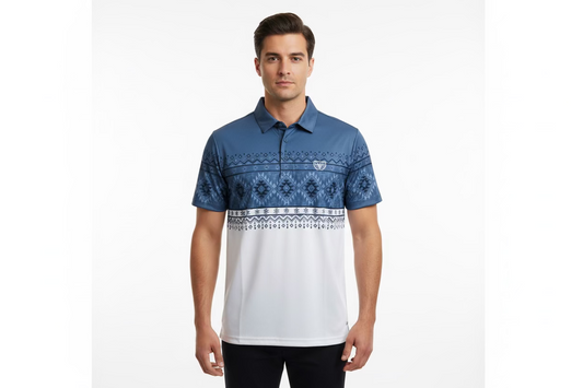 Mens Modern Fit Stretch Cotton Polo