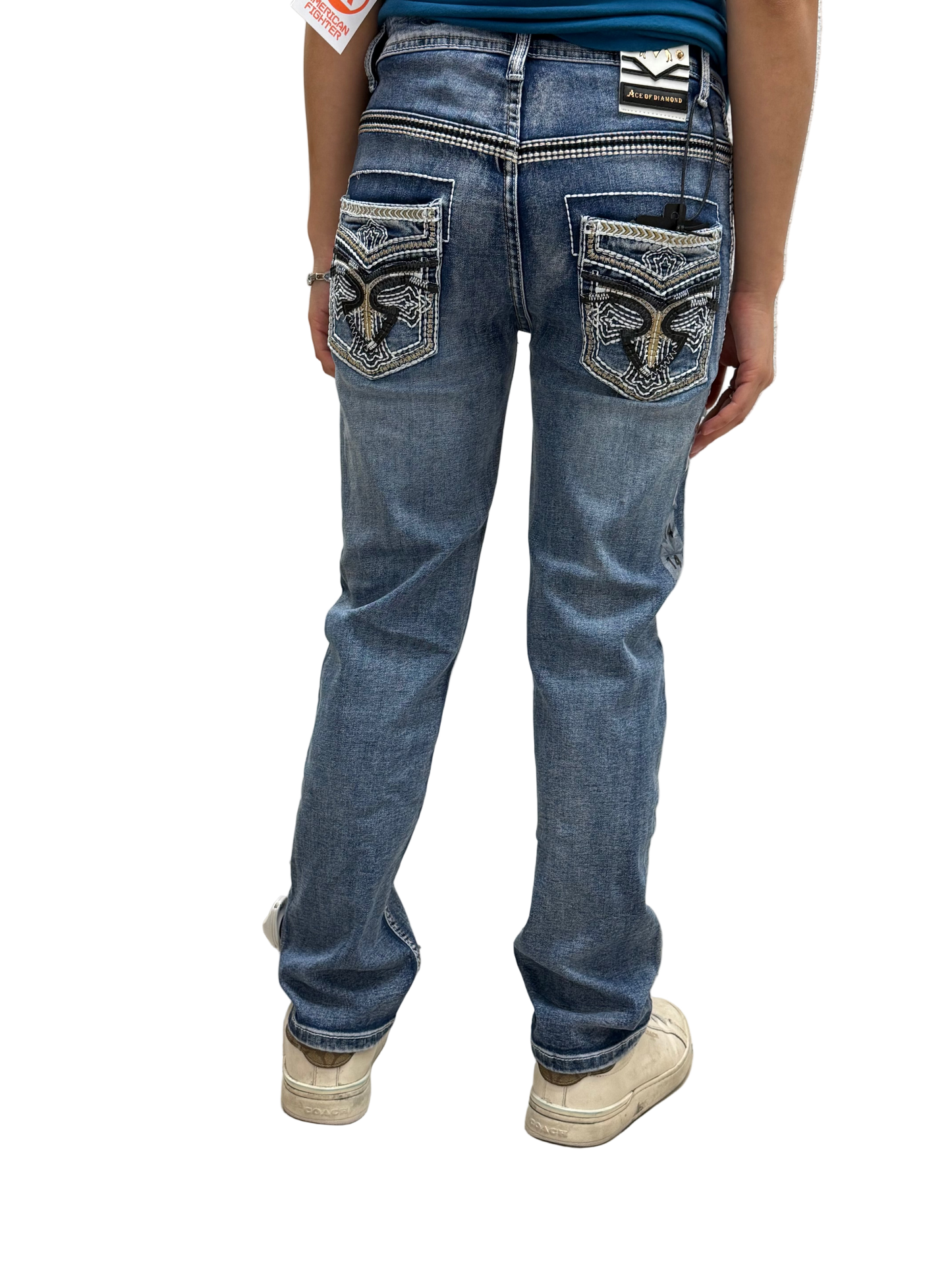 Youth Boys Ace Of Diamond Jeans