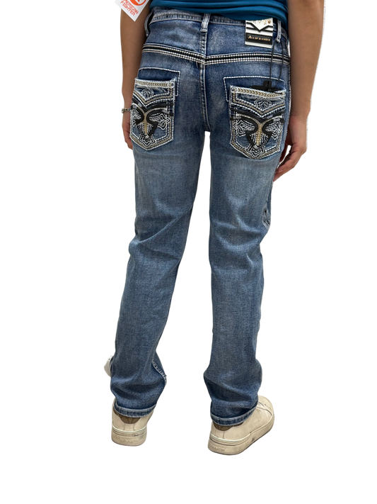 Youth Boys Ace Of Diamond Jeans