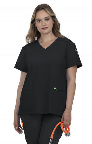 KOI Cureology Cardi Top