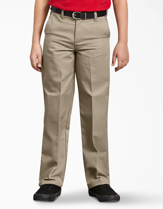 Dickies Boy's Flat Front Classic Fit Slim Pant*
