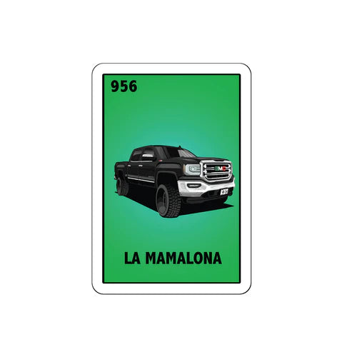 La Mamalona Loteria Chalupa Sticker