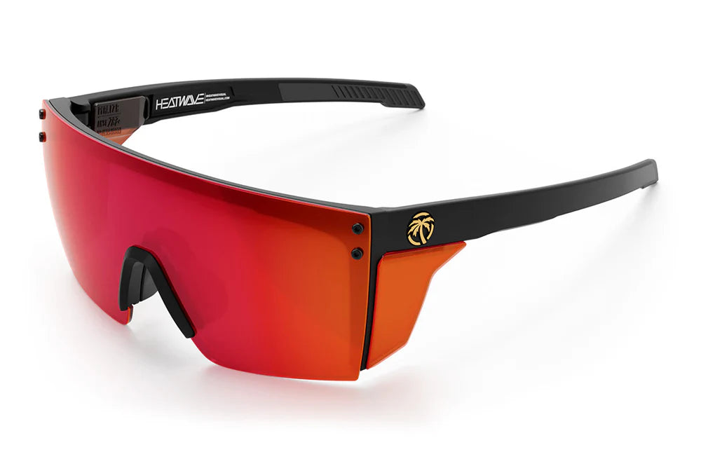 HeatWave XL Lazer Face Performance Sunglasses: Polarized Firestorm Z87 +