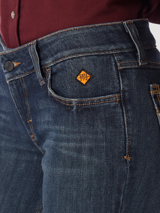 Women's Wrangler® FR Flame-Resistant Retro® Mae Bootcut Work Jean - Bakersville