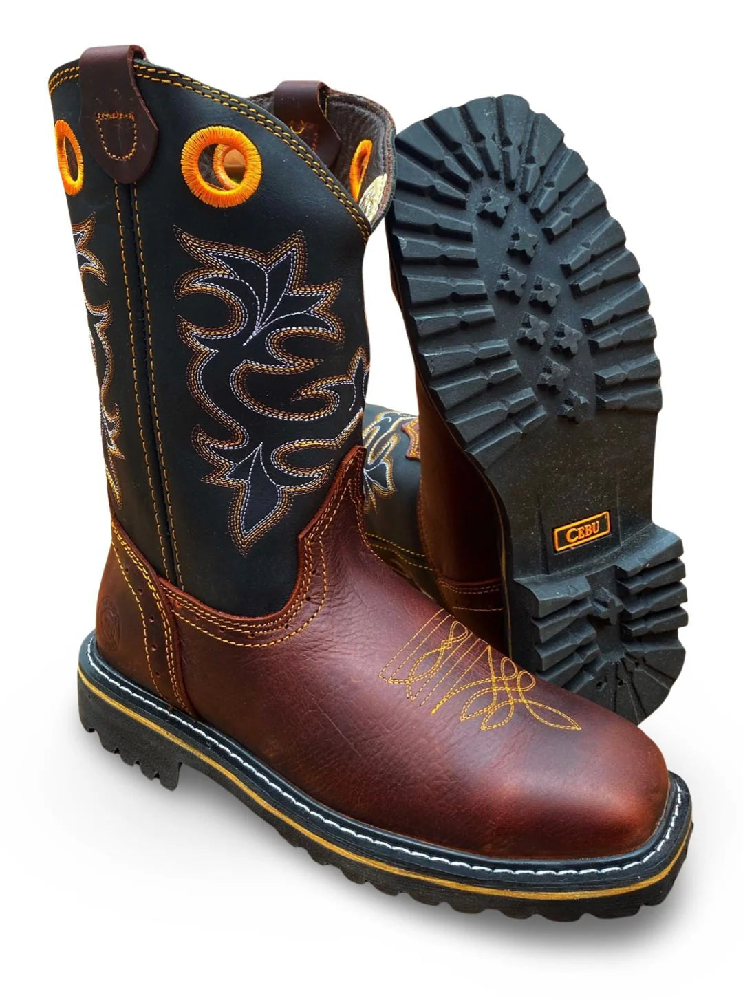 **FINAL SALE** Cebu Pradera Mens Steel Toe Work Boots