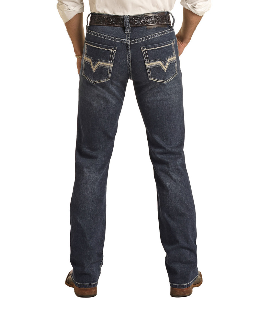 Rock & Roll Pleather EMB Revolver Dark
