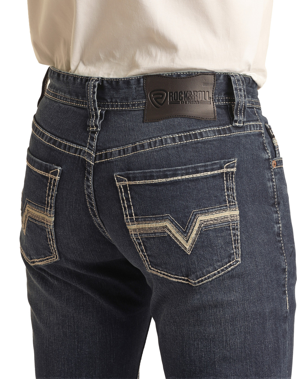 Rock & Roll Pleather EMB Revolver Dark