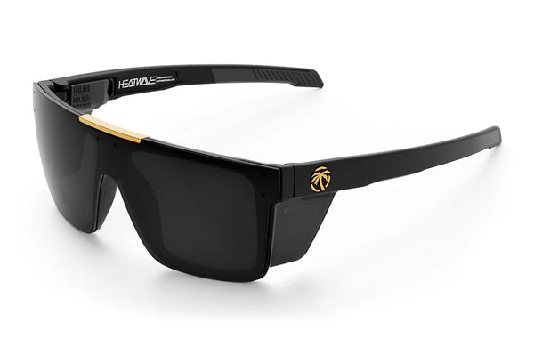 HeatWave Quatro Performance Sunglasses:  Polarized Black Z87+