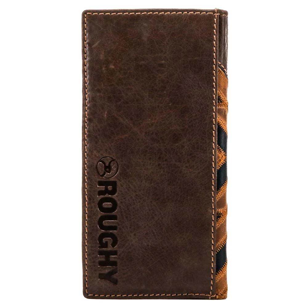 **FINAL SALE** Hooey Brown/Red Patchwork Rodeo Wallet