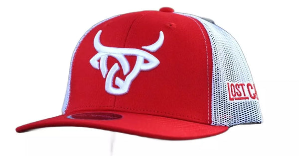 Lost Calf Red/White Curve