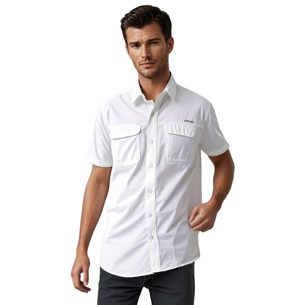Ariat Venttek Outbound White SS SHRT