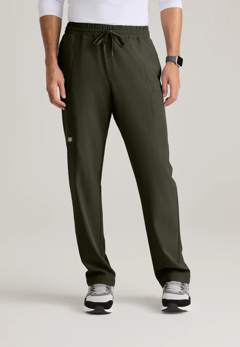 Compass 5-Pocket Elastic Waistband Straight Leg Pant