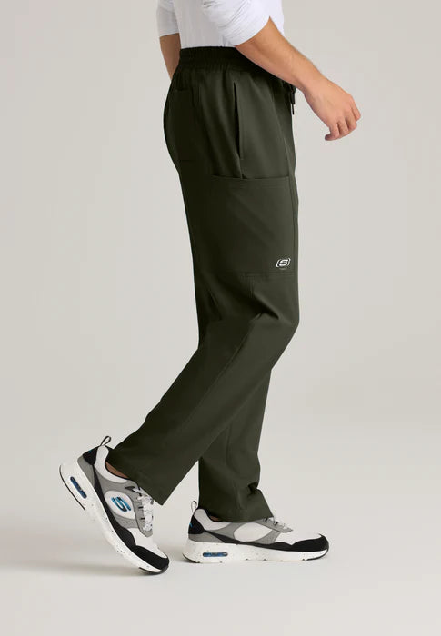 Compass 5-Pocket Elastic Waistband Straight Leg Pant