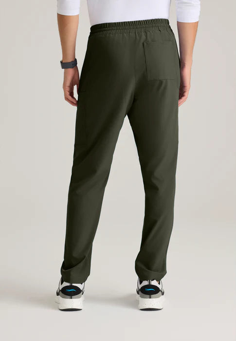 Compass 5-Pocket Elastic Waistband Straight Leg Pant