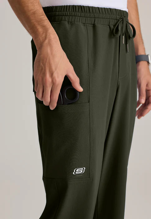 Compass 5-Pocket Elastic Waistband Straight Leg Pant