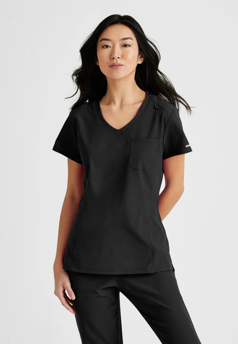Dignity 1-Pocket Tuck-In Scrub Top