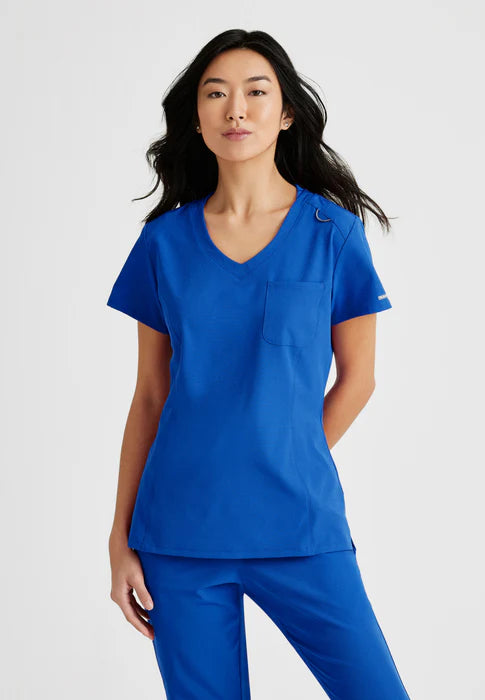Dignity 1-Pocket Tuck-In Scrub Top