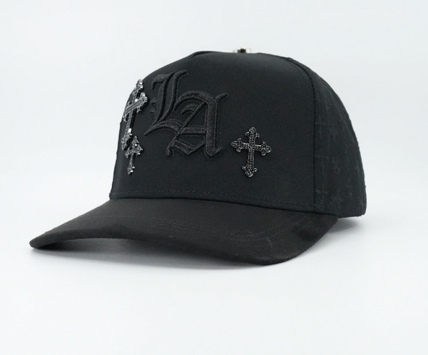 Bigg Boss LA Cruces Negra Bling Cap