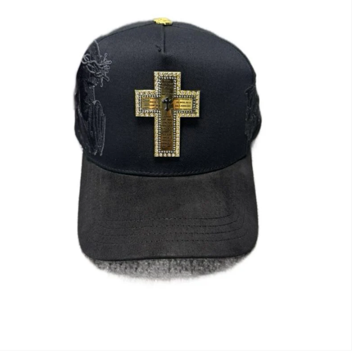 Hat Cruz Padre Nuestro Gold