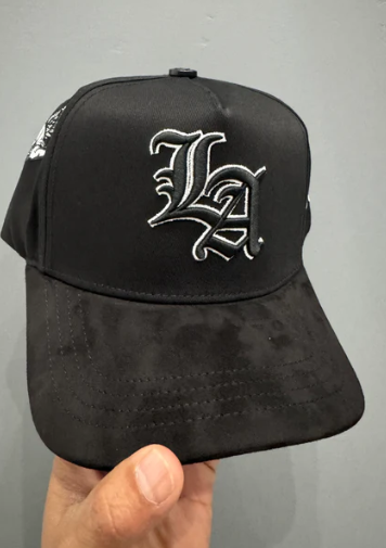 Hat LA Black/White