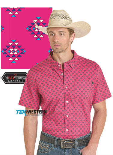 Rock&Roll Denim Fushia MINI AZTEC SINGLE POCKET TEK