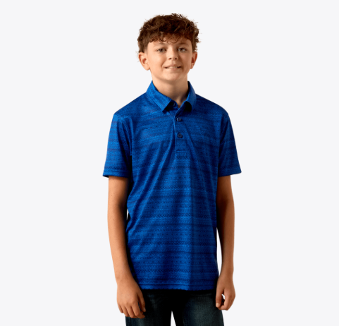 Ariat Youth All Over Print Polo