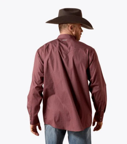 Ariat Men's Wrinkle Free Dion Classic Fit Long Sleeve Snap Shirt