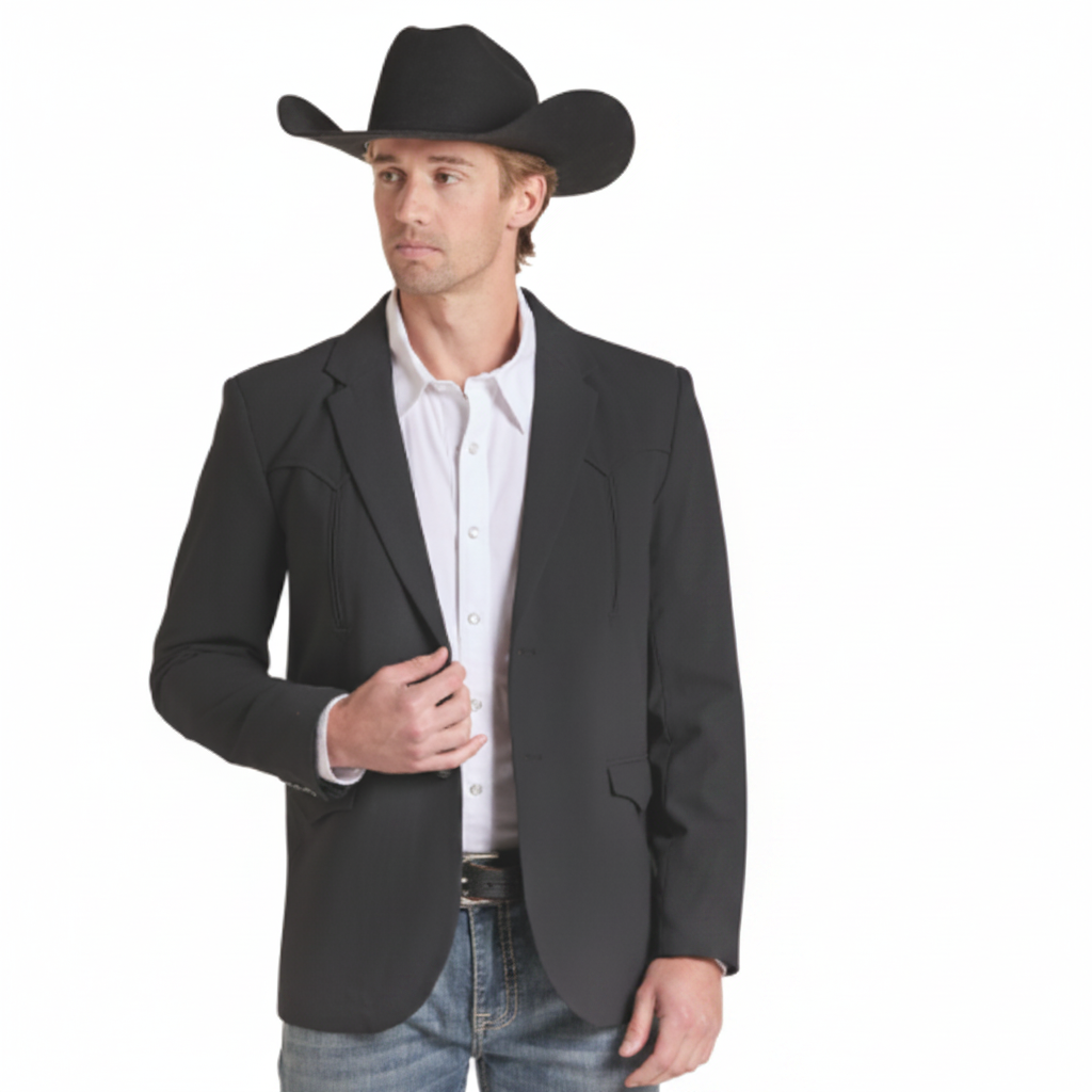 Rock&Roll Satin Rib Sportcoat With Jacquard Lining