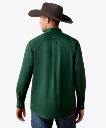 Men's Ariat Team Logo Twill Classic Fit Shirt
