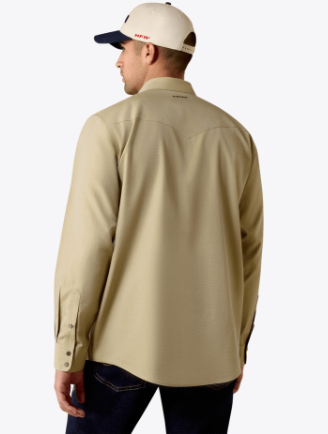 Men's Ariat Wrinkle Free Pinpoint Oxford Classic Fit Shirt