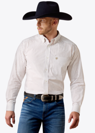 Ariat Men's Wrinkle Free Refinald Classic Fit Shirt