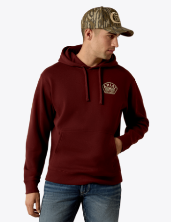 Men's Ariat Roped Out Desert Badge Hoodie