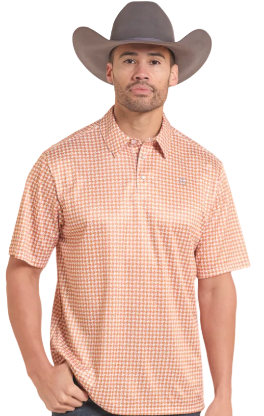 Panhandle Cactus Print Polo