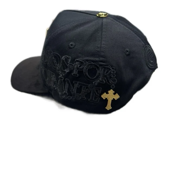 Hat Cruz Padre Nuestro Gold