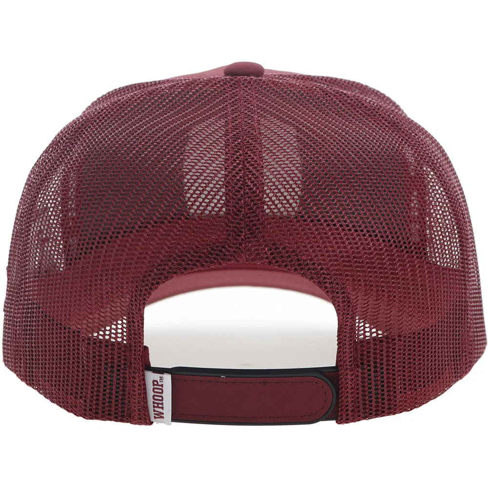 Hooey Texas A&M Hat Maroon/White