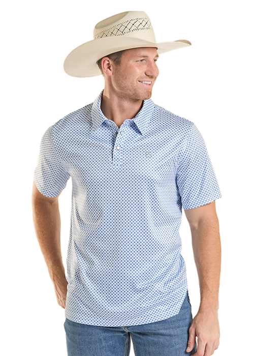 Pandhandle Short Sleeve Snap Polo