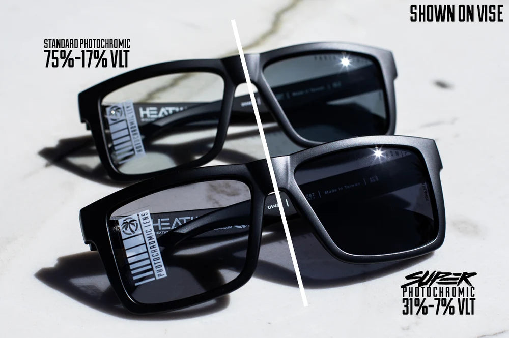 HeatWave Performance Rayth Sunglasses: SUPER Photochromic Z87+