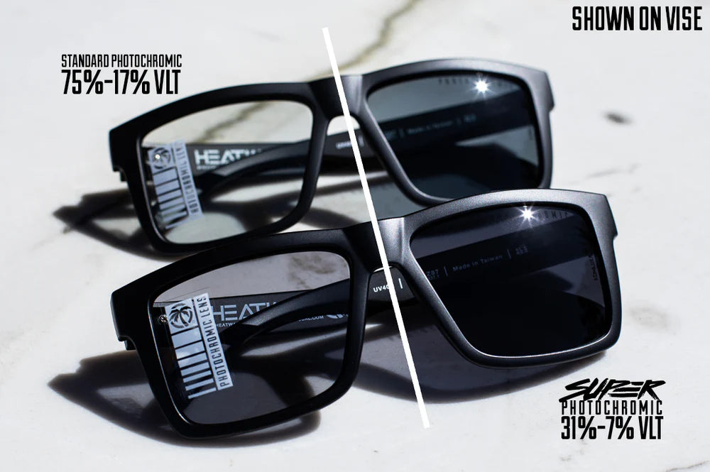 HeatWave Performance Vise Sunglasses: SUPER Photochromic Z87+