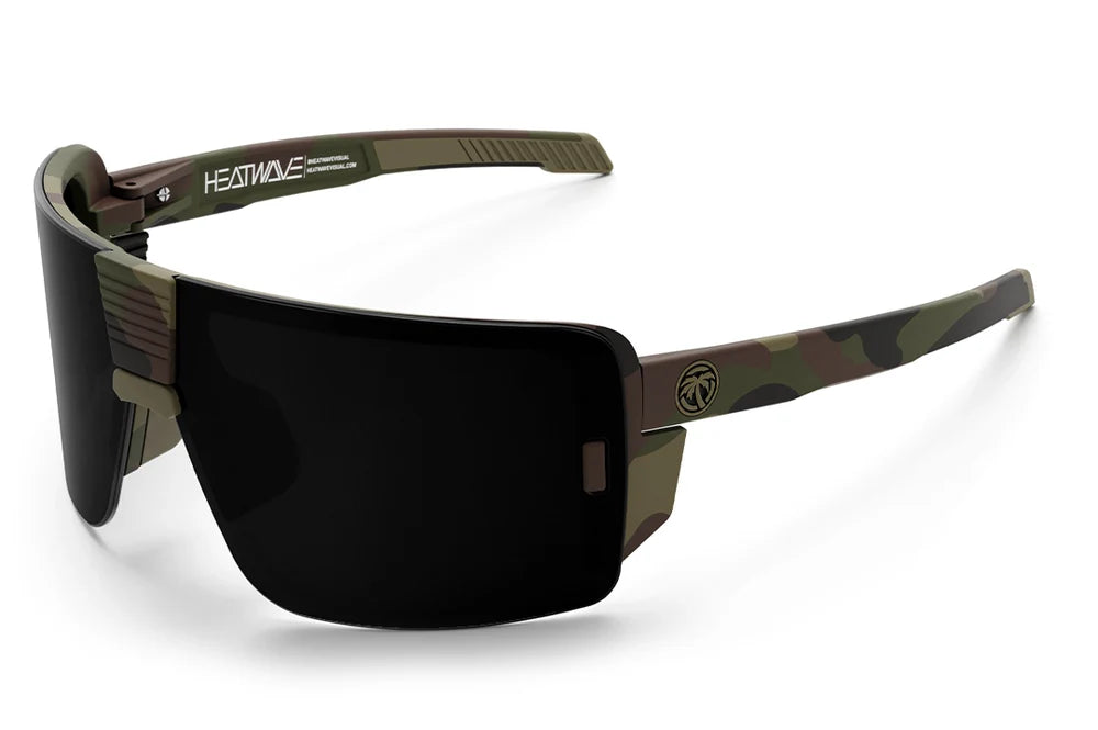 HeatWave Vector Sunglasses: Fleck Camo Z87+