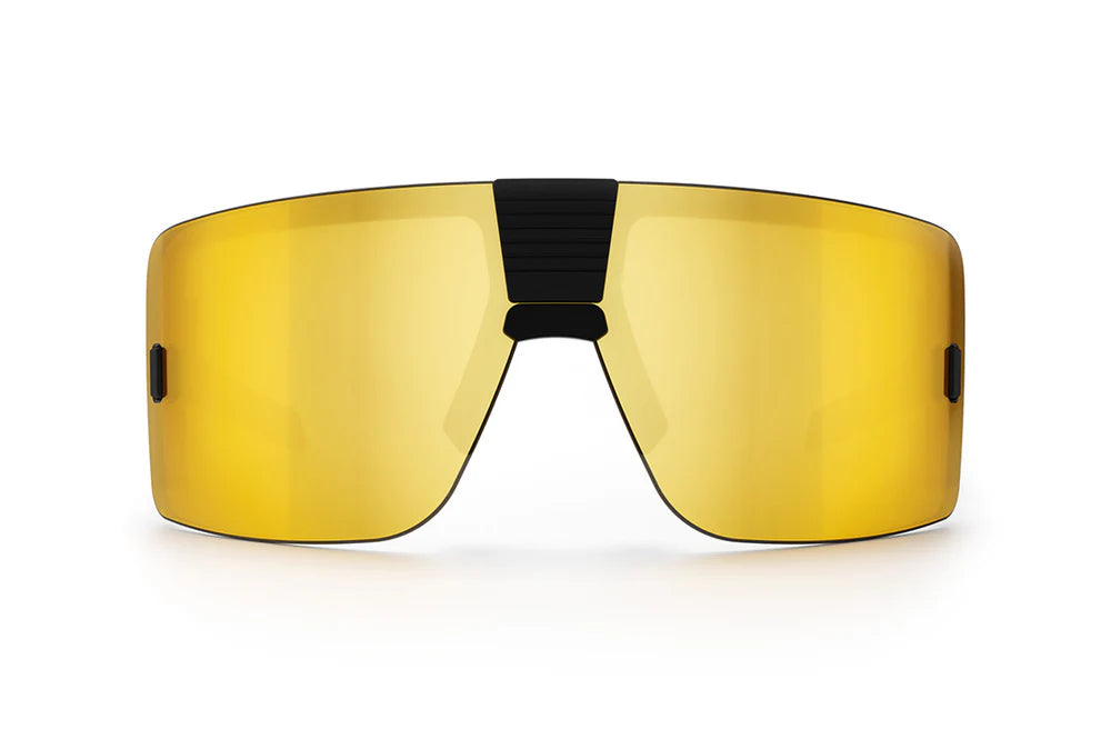 HeatWave Vector Sunglasses: Polarized Gold Z87+