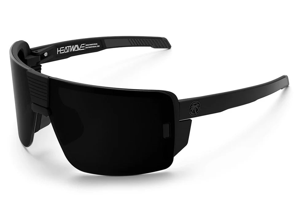 HeatWave Vector Sunglasses: Ultra Black Z87+